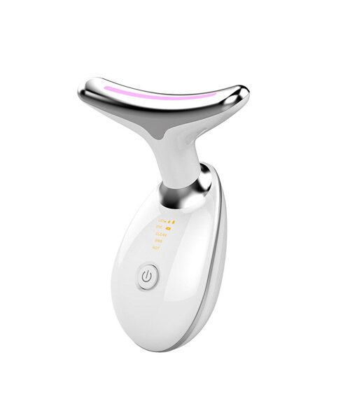 EMS Vibration Skin Lifting LED Therapy Neck and facial Massager