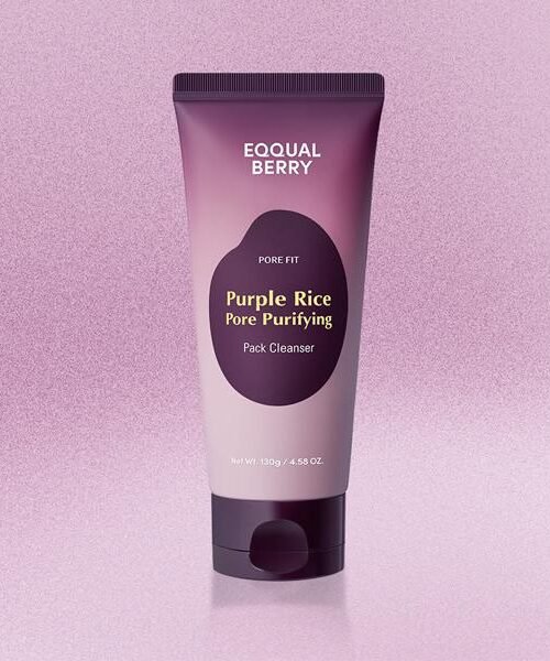 Eqqualberry Purple Rice Pore Purifying Pack Cleanser 130g