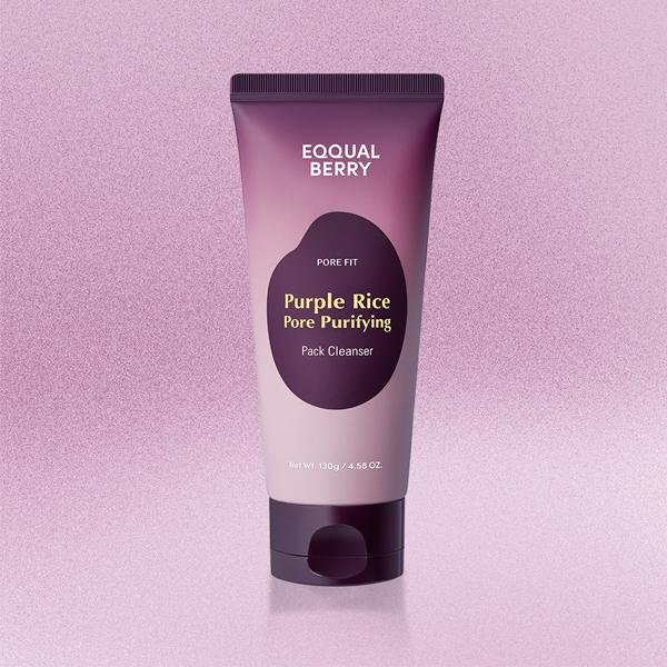 Eqqualberry Purple Rice Pore Purifying Pack Cleanser 130g
