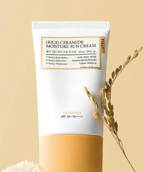 FULLY Rice Ceramide Moisture Sun Cream 50ml