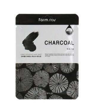 Farmstay Visible Difference Mask Sheet Charcoal 23ml