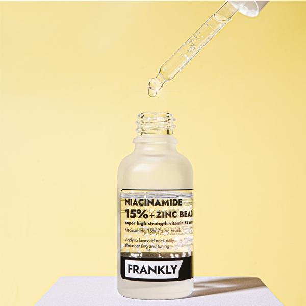 Frankly Niacinamide 15% Zinc Beads Serum 30ml