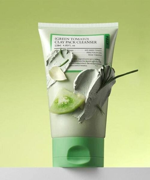 Fully Green Tomato Clay Pack Cleanser 120ml