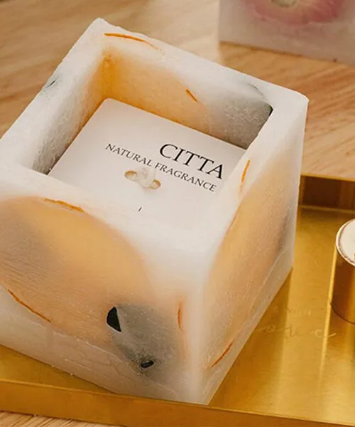 Citta Strong Scented Aromatherapy Candles (Ginger And Orange)