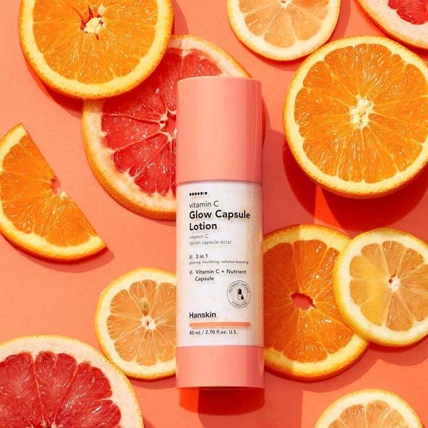 Hanskin Vitamin C Glow Capsule Lotion 80 ml