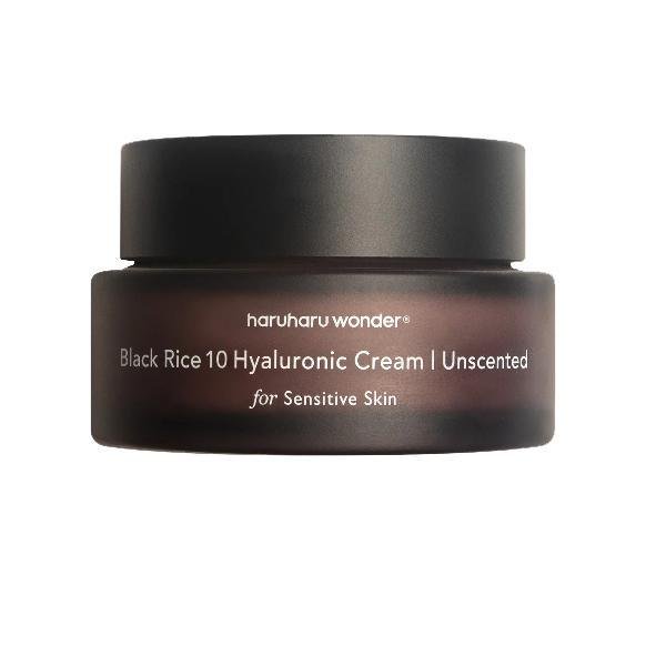 Haruharu Wonder Black Rice 10 Unscented Hyaluronic Cream For Sensitive Skin 50ml