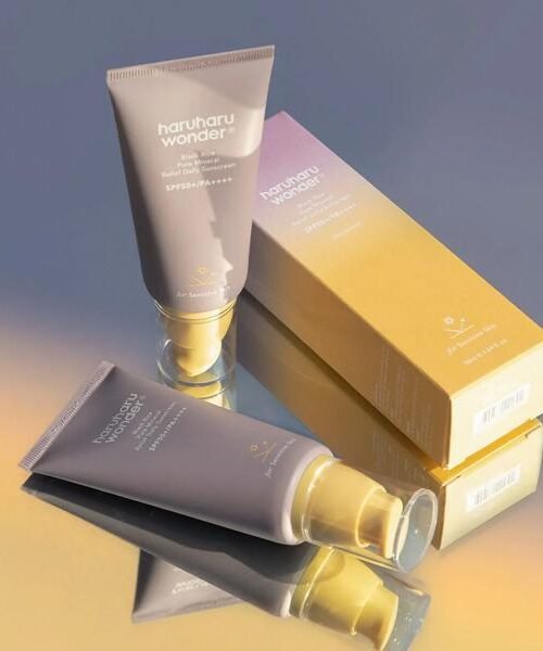 Haruharu wonder Black Rice Pure Mineral Relief Daily Sunscreen PA++++ SPF50+ 50ml