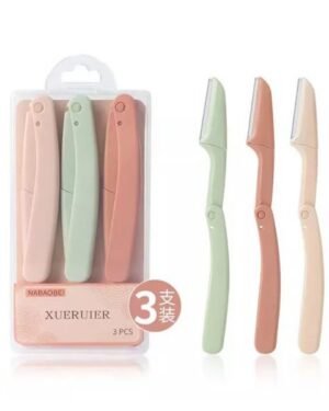 High Quality Micro Grooved Teeth Sharp Netted Blade Facial and Eyebrow Razor