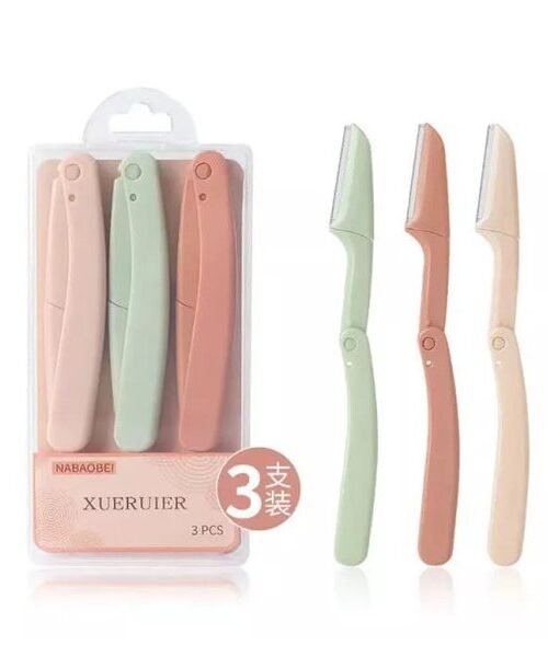 High Quality Micro Grooved Teeth Sharp Netted Blade Facial and Eyebrow Razor