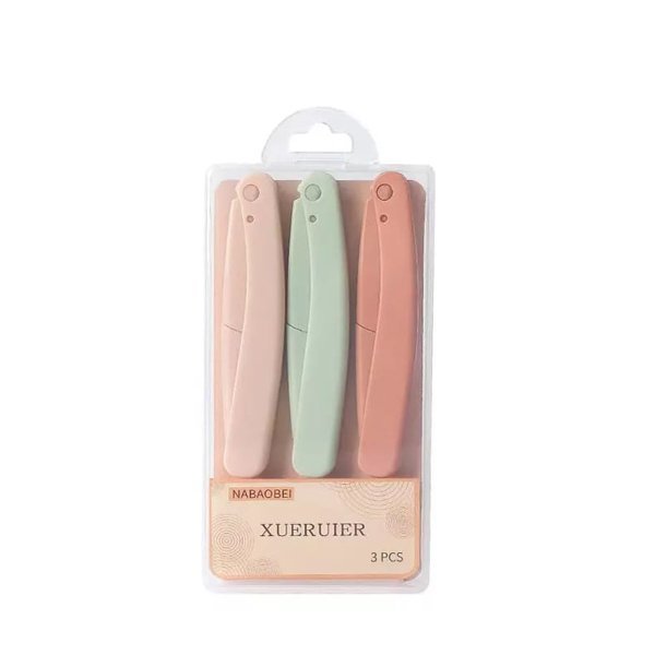 High Quality Micro Grooved Teeth Sharp Netted Blade Facial and Eyebrow Razor