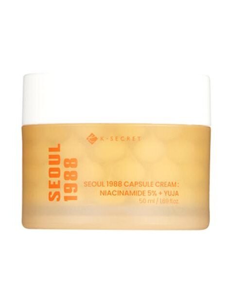 K-SECRET SEOUL 1988 Capsule Cream : Niacinamide 5% + Yuja 50ml