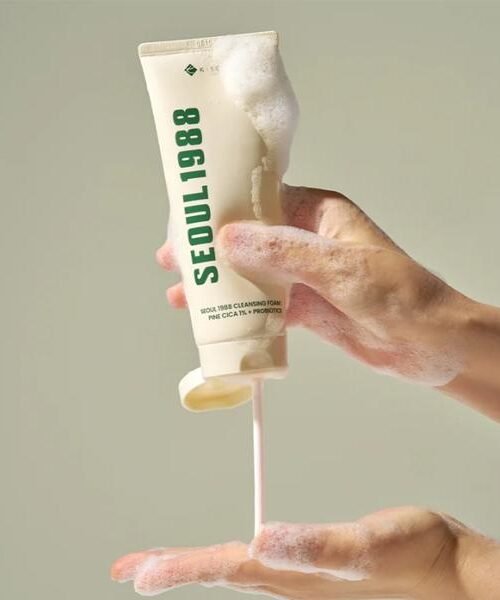 K-Secret Seoul 1988 Cleansing Foam : Pine Cica 1% + Probiotics 150ml