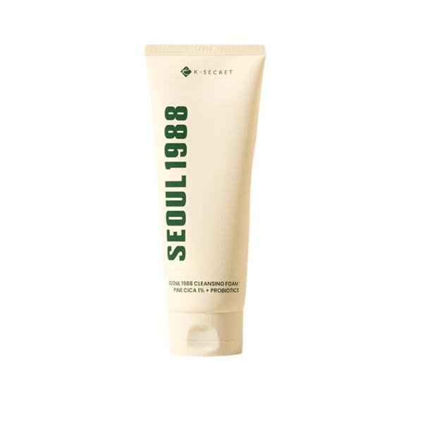 K-Secret Seoul 1988 Cleansing Foam : Pine Cica 1% + Probiotics 150ml