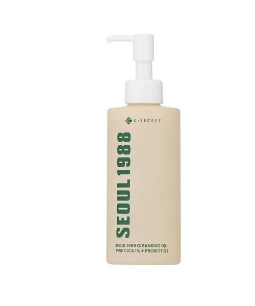 K-Secret Seoul 1988 Cleansing Oil : Pine Cica 1% + Probiotics 200ml