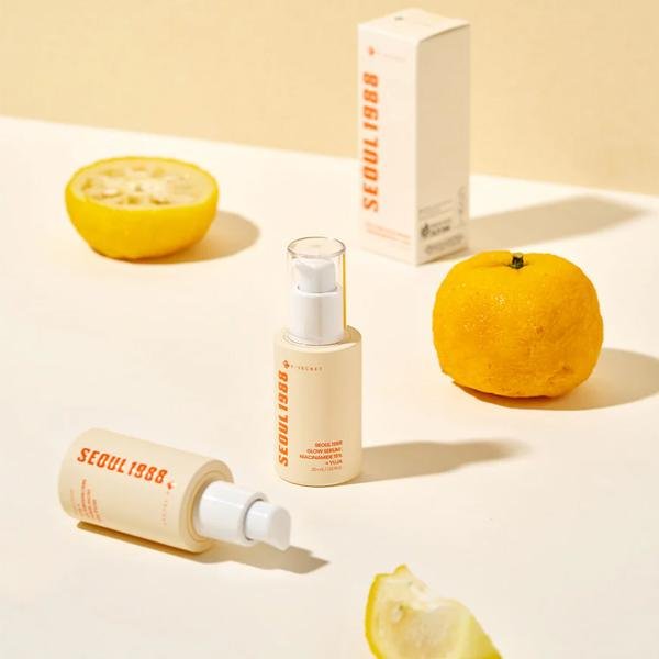 K-Secret Seoul 1988 Glow Serum : Niacinamide 15% + Yuja 30ml