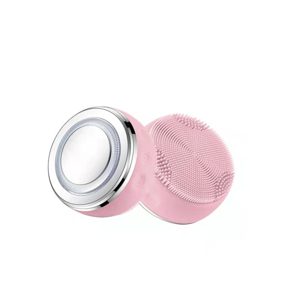 LED Photon Skin Rejuvenation Face Massager and  Silicone Cleansing Facial Brush