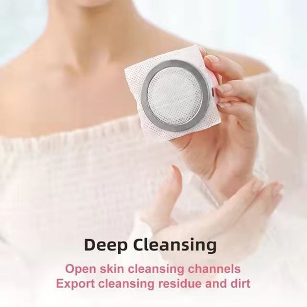 LED Photon Skin Rejuvenation Face Massager and  Silicone Cleansing Facial Brush