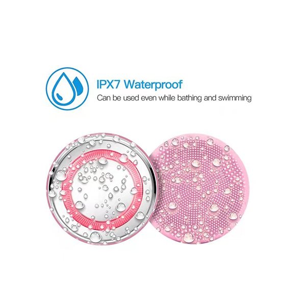 LED Photon Skin Rejuvenation Face Massager and  Silicone Cleansing Facial Brush