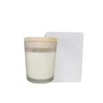 Luxurious Soy Wax Scented crystal Candles (Lavender)