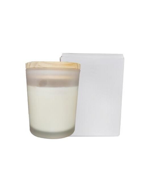 Luxurious Soy Wax Scented crystal Candles (Lavender)