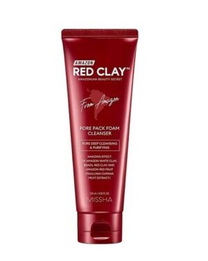 MIssha Amazon Red Clay™ Pore Pack Foam Cleanser 120ml