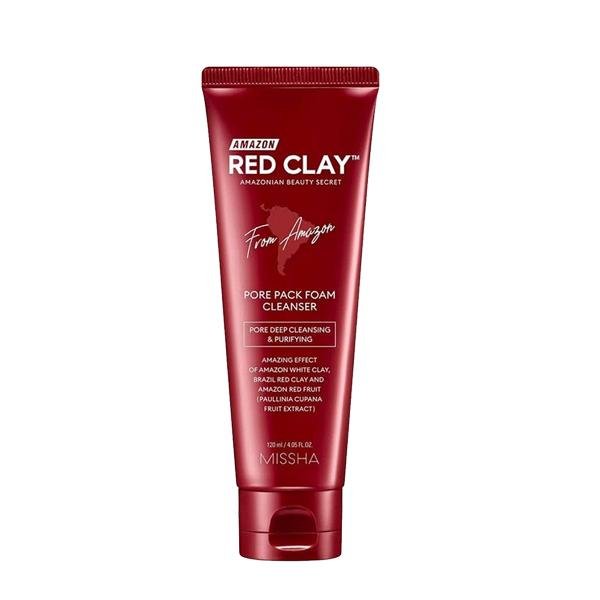 MIssha Amazon Red Clay™ Pore Pack Foam Cleanser 120ml