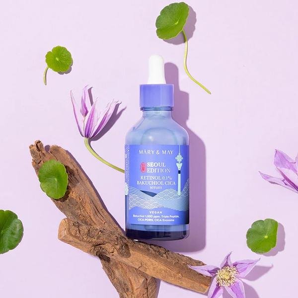 Mary & May Retinol 0.1% Bakuchiol Cica Serum 80ml