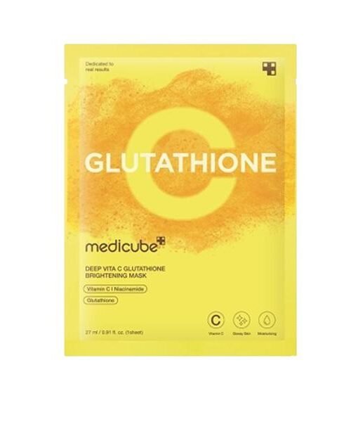 Medicube Deep Vita C Glutathione Brightening Mask 27ml