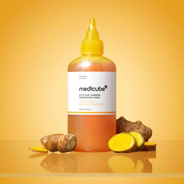 Medicube Kojic Acid Turmeric Resurfacing Toner 250ml