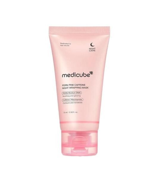 Medicube PDRN Pink Caffeine Overnight Wrapping Mask 75ml