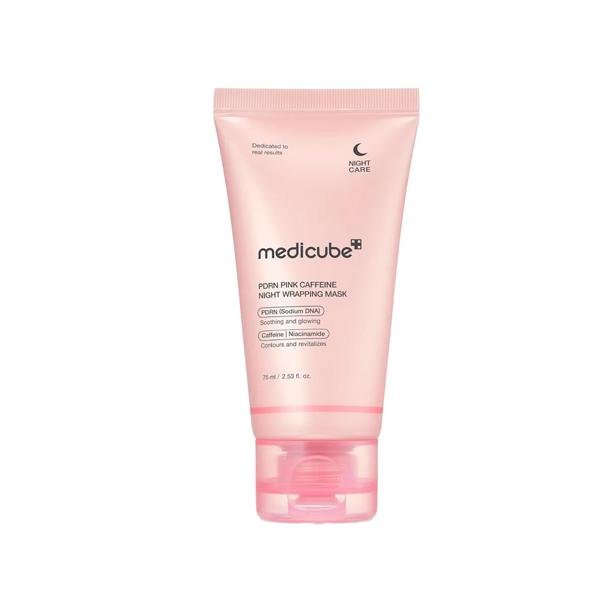 Medicube PDRN Pink Caffeine Overnight Wrapping Mask 75ml