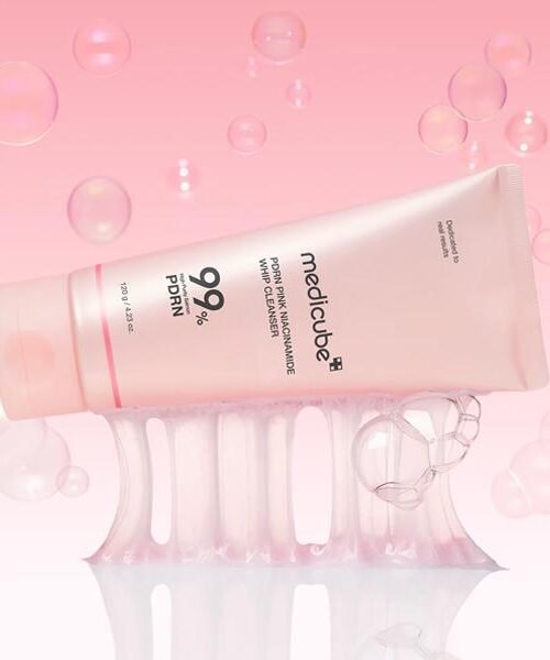 Medicube PDRN Pink Niacinamide Whip Cleanser 120g