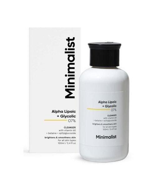 Minimalist Alpha Lipoic + Glycolic 07% Cleanser 100ml