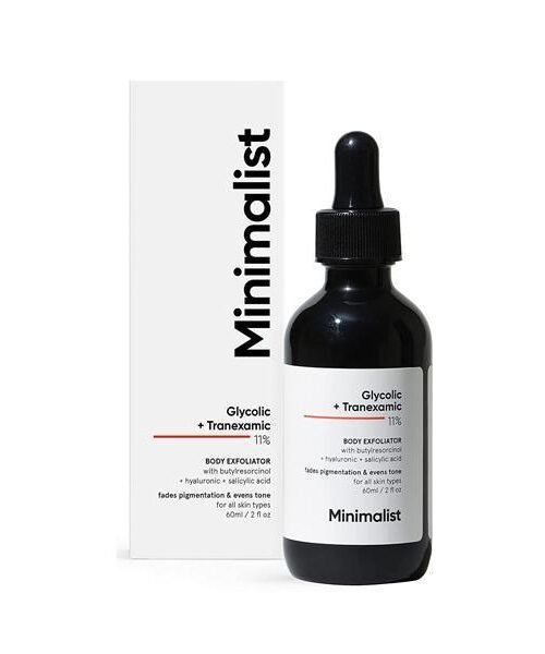 Minimalist Glycolic + Tranexamic 11% Body Exfoliator 60ml