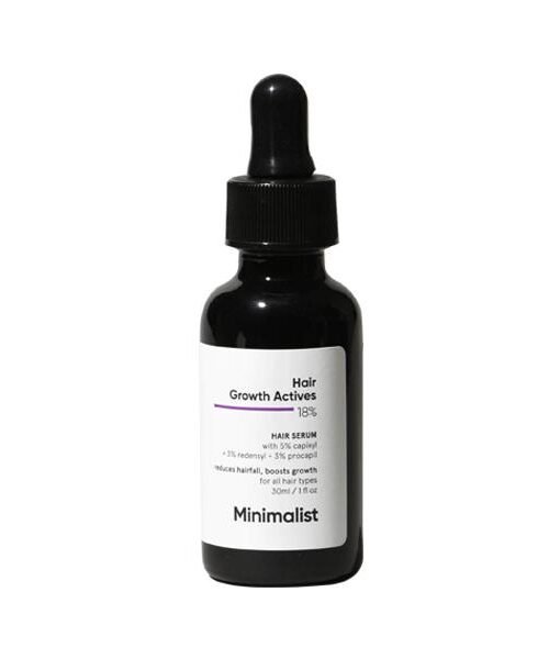 Minimalist Hair Growth Actives 18% Hair Serum 30ml