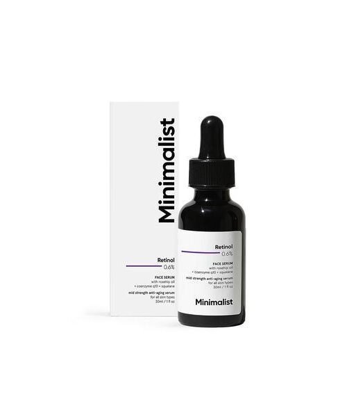 Minimalist Retinol 0.6% Face Serum 30ml