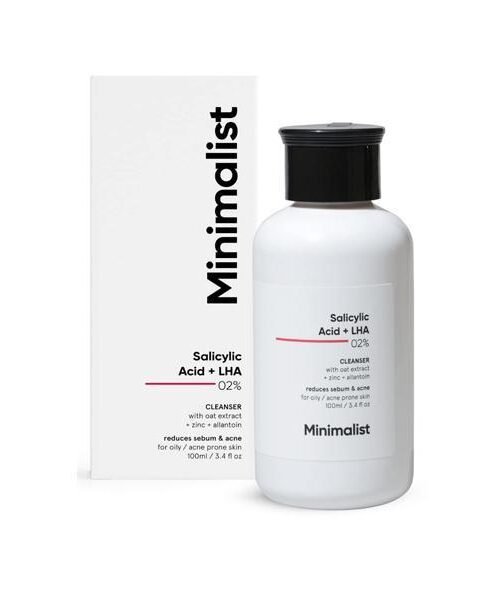 Minimalist Salicylic Acid + LHA 02% Face Cleanser 100 ml