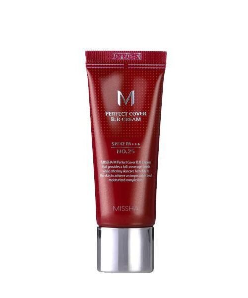 Missha M Perfect Cover Bb Cream Spf42/Pa+++ 20ml (No 25/ Warm Beige)