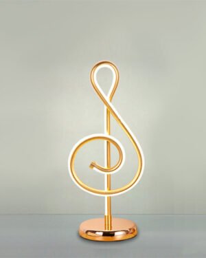 Modern Nordic Home Decoration Bedroom Reading Desktop Night Aluminum PVC Wake up LED Table Lamp (Zigzag Shape)