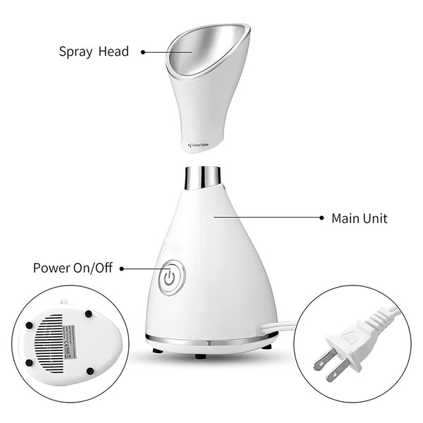Nano Ionic Facial Steamer for Face Spa At Home