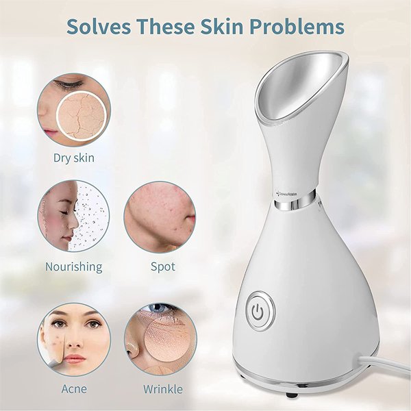 Nano Ionic Facial Steamer for Face Spa At Home