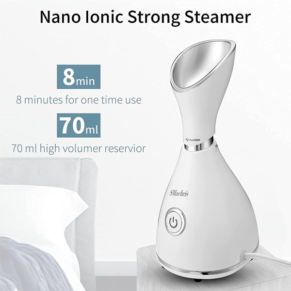 Nano Ionic Facial Steamer for Face Spa At Home