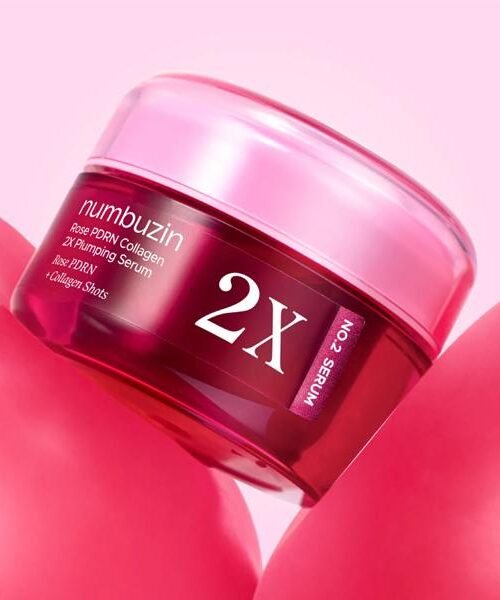 Numbuzin No. 2 Rose PDRN Collagen 2X Plumping Serum 30ml