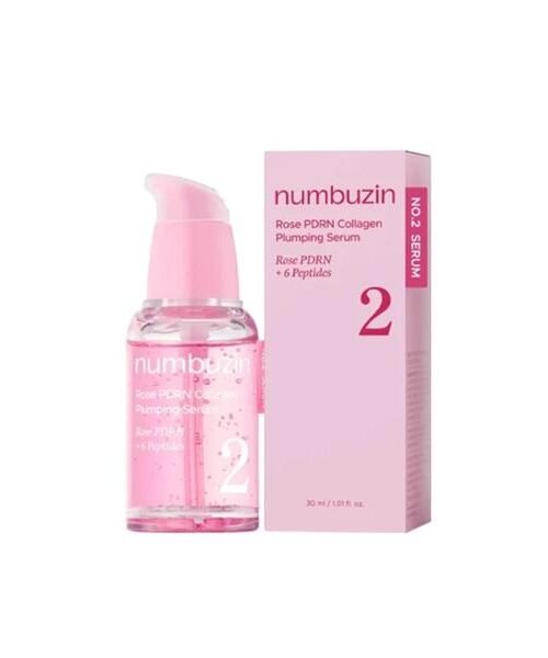 Numbuzin No.2 Rose PDRN Collagen Plumping Serum 30ml