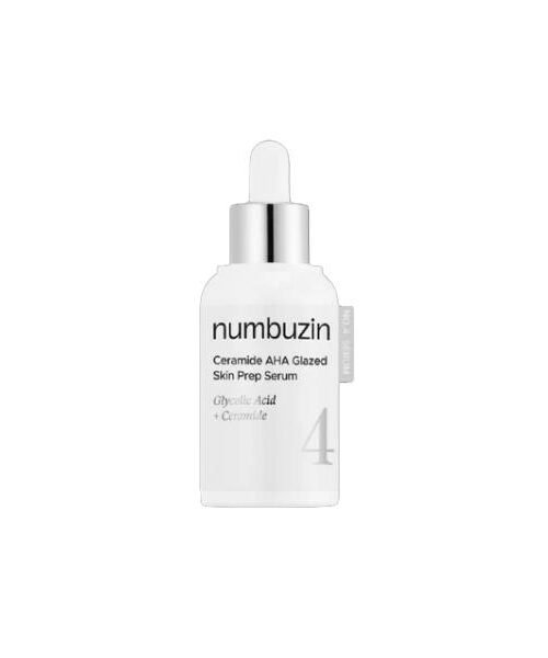 Numbuzin No.4 Ceramide AHA Glazed Skin Prep Serum 30ml