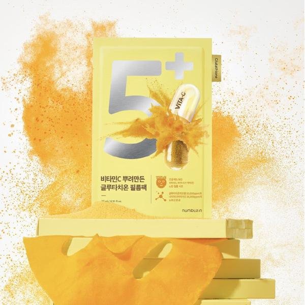 Numbuzin No.5+ Vitamin Spotlight Sheet Mask 27ml