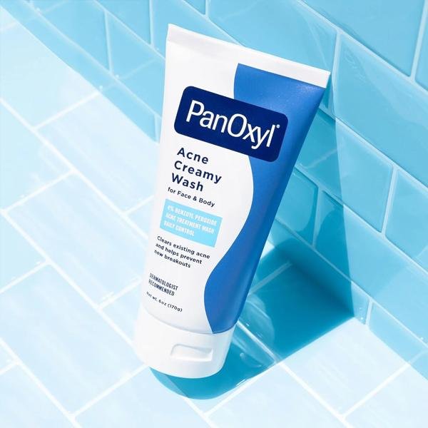 PanOxyl Acne Creamy Wash Benzoyl Peroxide 4% Daily Control 170g