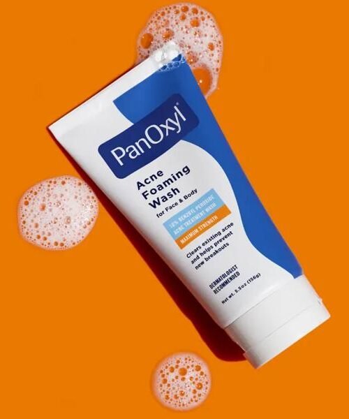 PanOxyl Acne Foaming Wash Benzoyl Peroxide 10% Maximum Strength 156g