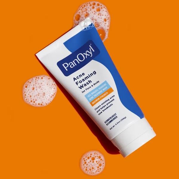 PanOxyl Acne Foaming Wash Benzoyl Peroxide 10% Maximum Strength 156g