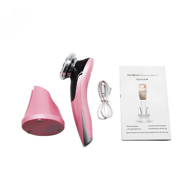 Portable RF LED Rejuvenation Skin Lifting & Tightening Devices (Pink)